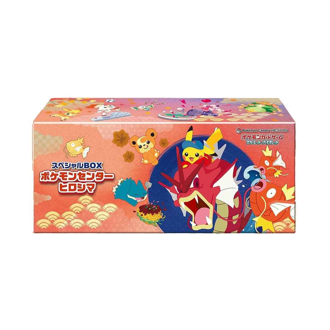 Japanese Hiroshima Pokemon Center Box Promo Box