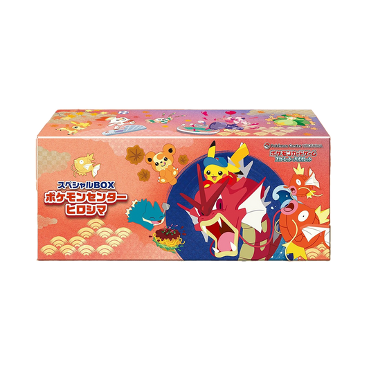 Japanese Hiroshima Pokemon Center Box Promo Box